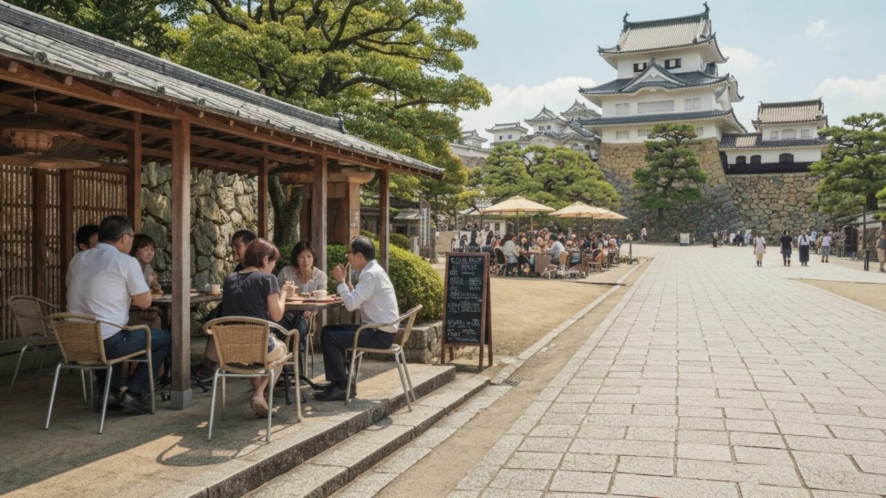 姫路城は「そこにある」安心感。地元民が愛する三の丸広場の過ごし方