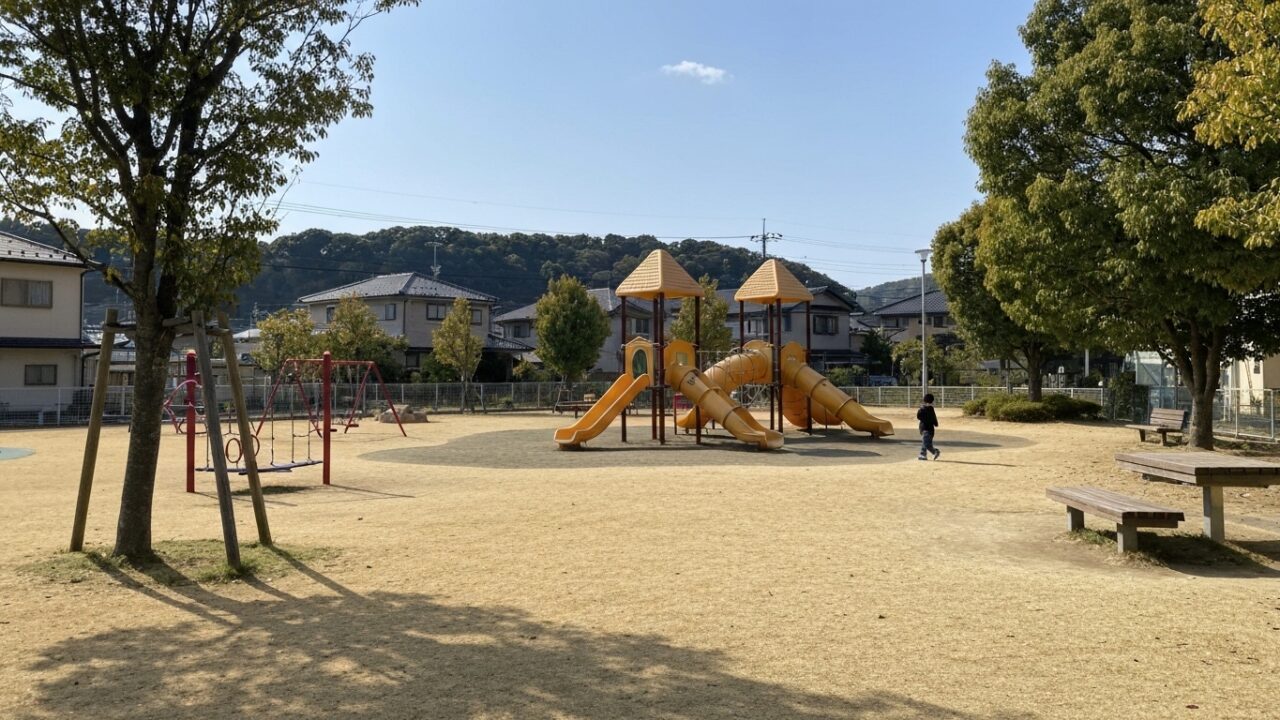 【姫路ママ必見】船場川公園は0歳から楽しめる！遊具＆お弁当スポット徹底ガイド